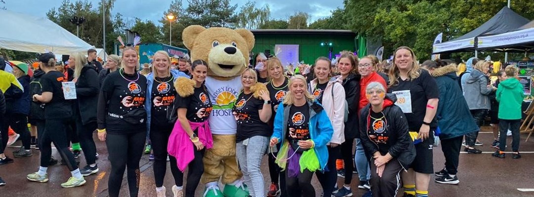 Glow walk success Image