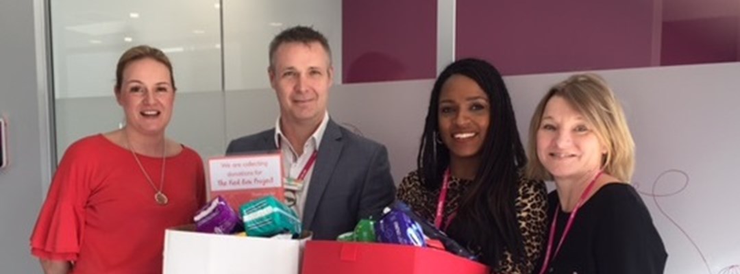 Tackling period poverty Image