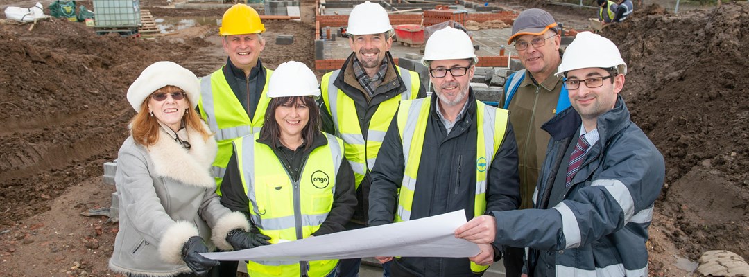 Building begins in Corringham Image
