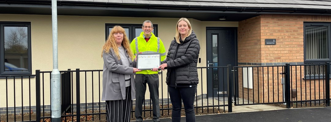 Two developments receive Police award Image