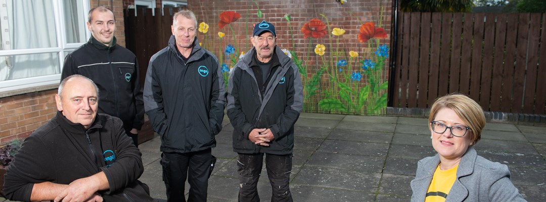 Pilot project to improve communal areas Image