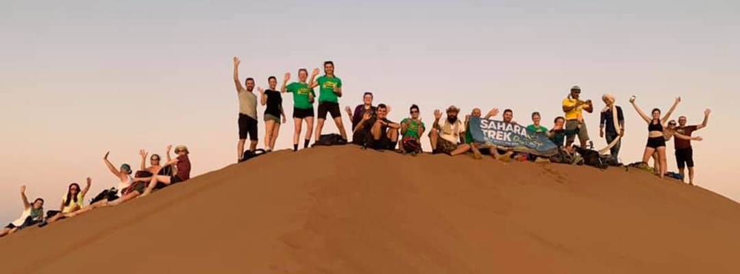 Ongo staff complete Sahara trek for charity Image