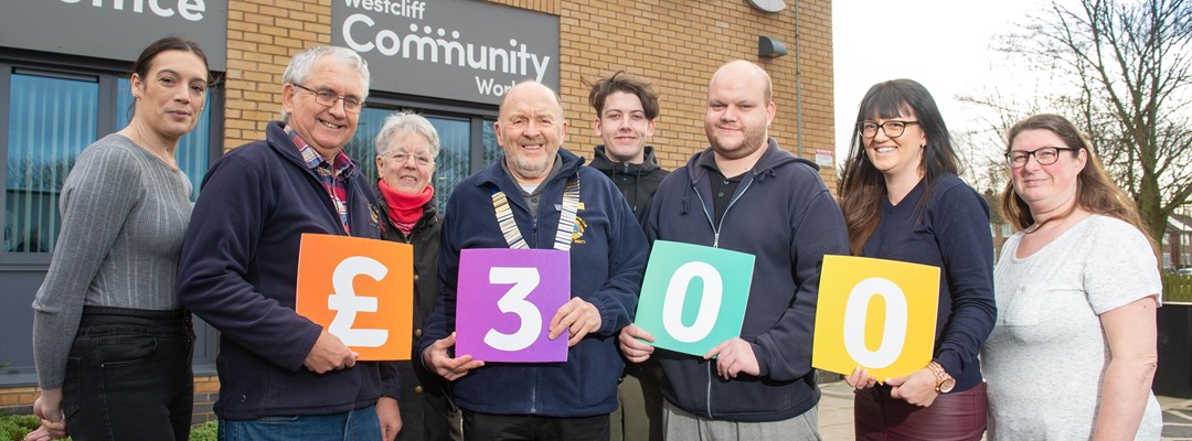 Westcliff football team receives local backing Image