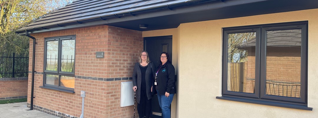 Brand new bungalows hand over in Scunthorpe Image