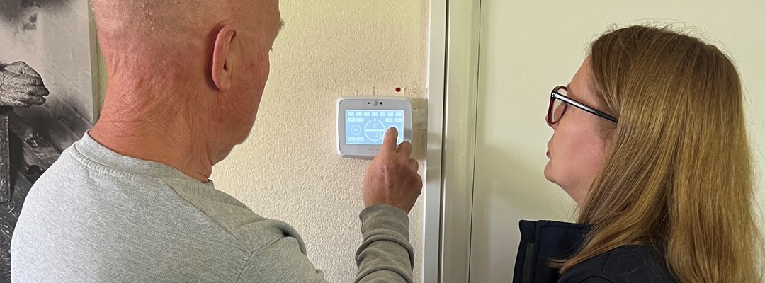 First smart home devices successfully installed for our tenants to trial Image