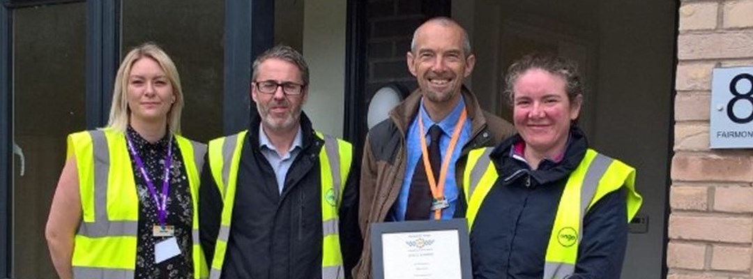 Gold award for crime reducing design on Scunthorpe homes Image