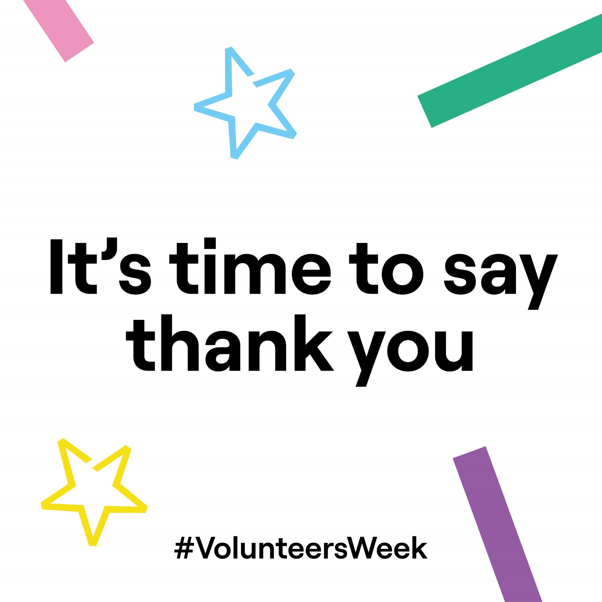 Volunteers Week Time to Say Thank You Social Square