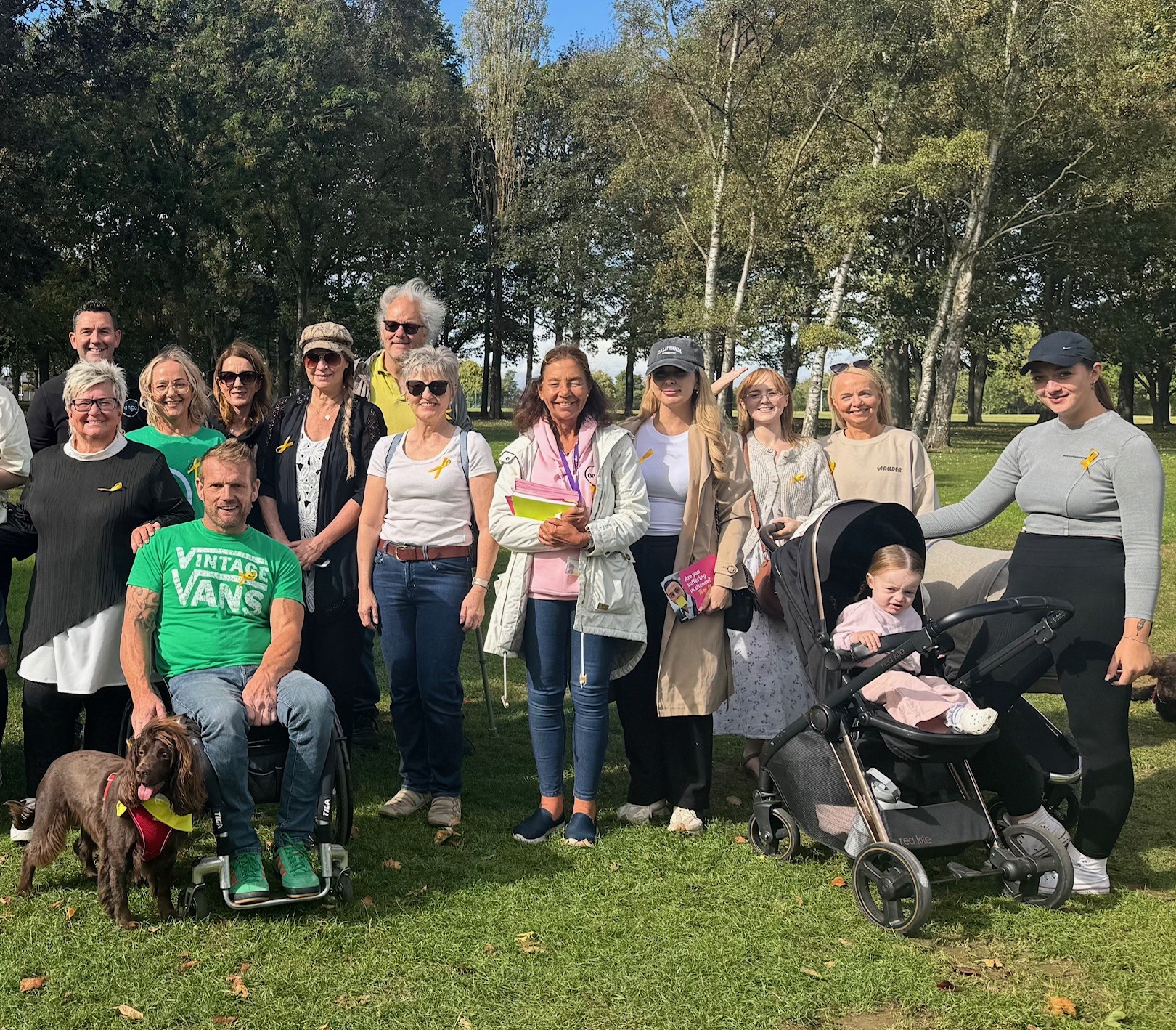 Suicide prevention walk