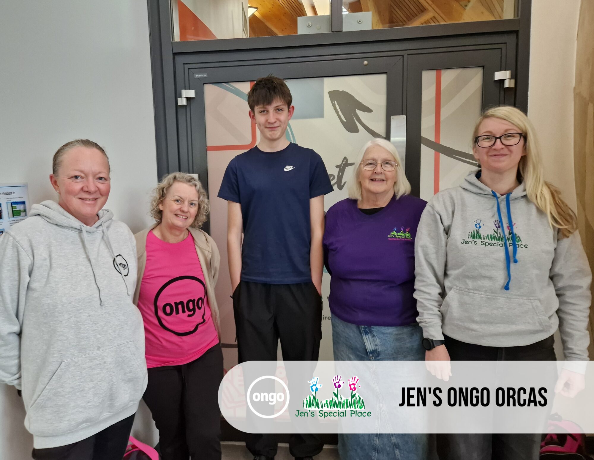 Jen's Ongo Orcas - swimathon team March 2026